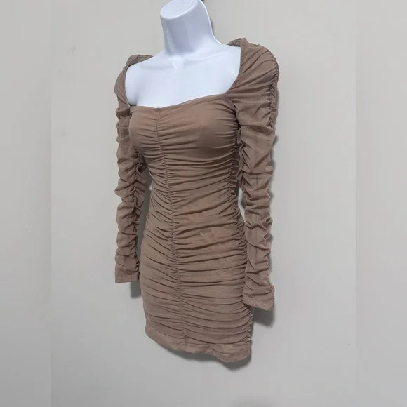 Micheal Costello X Revolve Frankie Mini Long Sleeve Dress - Picture 4 of 8